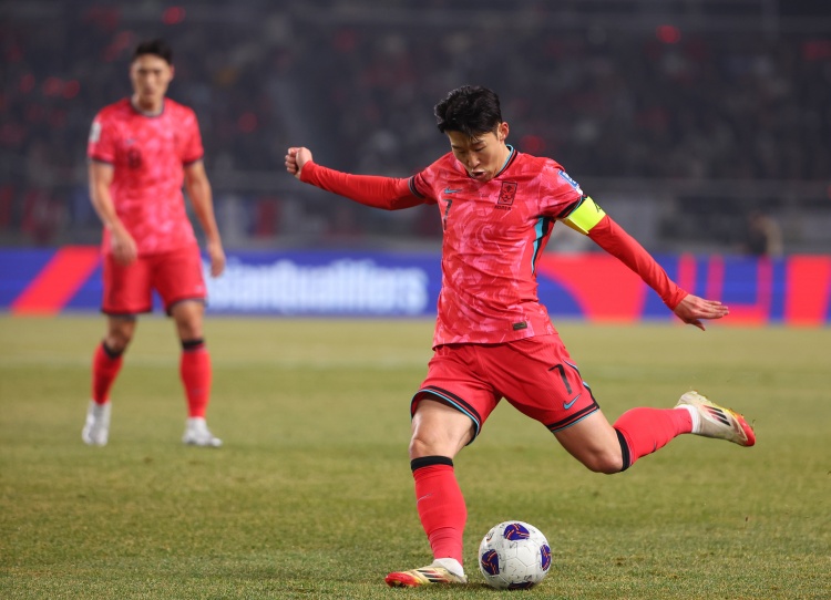 2026世俱杯-孙兴慜136次并列成为韩国队史出场王，距射手榜第一还差5球
